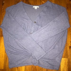 American Eagle Pale blue sweater